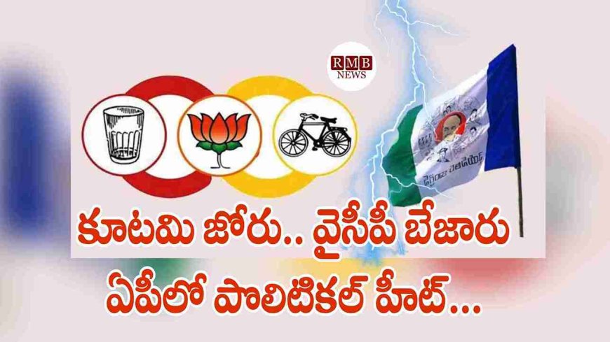 కూటమి జోరు.. వైసీపీ బేజారు- ఏపీలో పొలిటికల్ హీట్...
